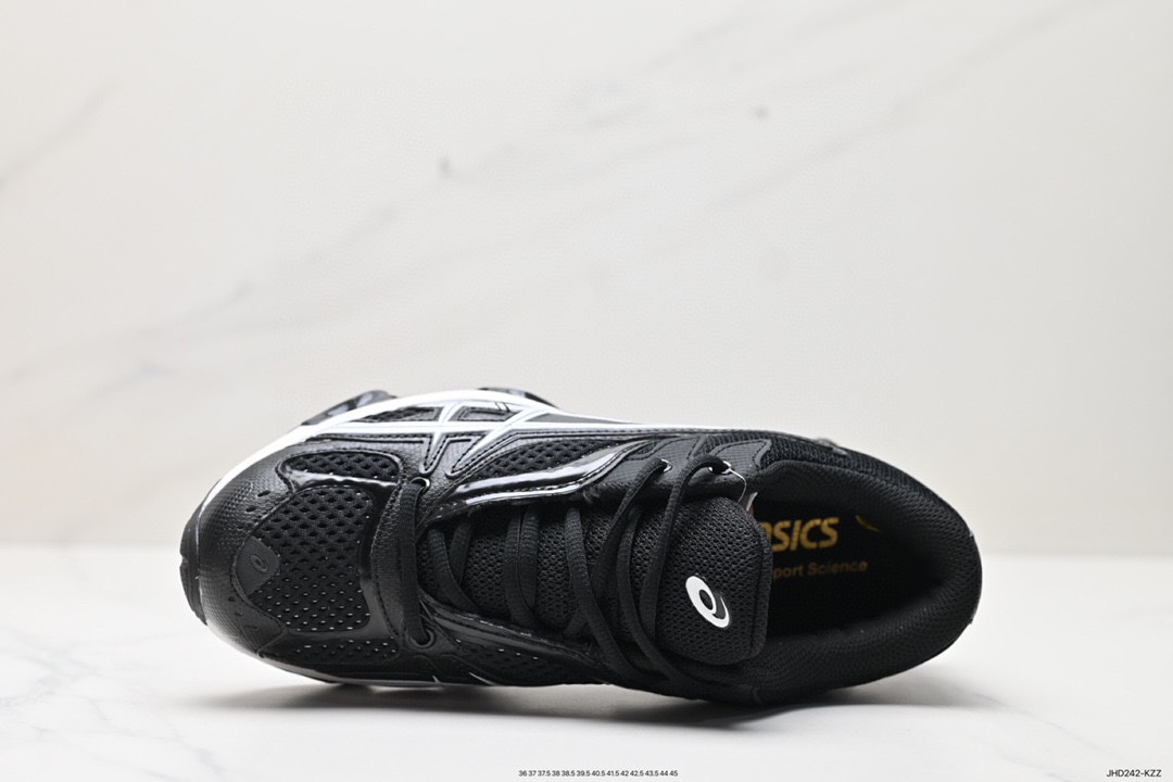 190 日本业专鞋跑品牌·士瑟亚/ASICS Gel-Quantum Kinetic”Carbon Pure Gold“量能动子列系轻量全掌硅缓胶震休闲动运步跑鞋 1203A270-201