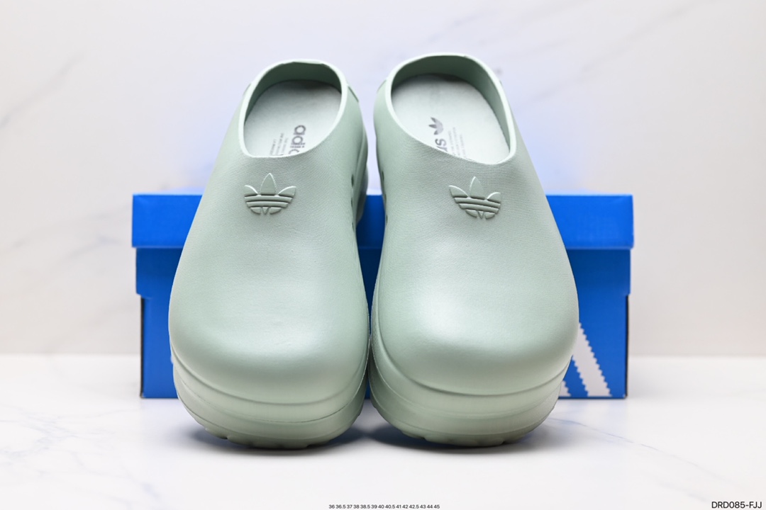 110 厨师拖鞋 adidas Originals AdiFOM Stan Smith Mule 运动凉鞋穆勒厨师鞋  IE7053