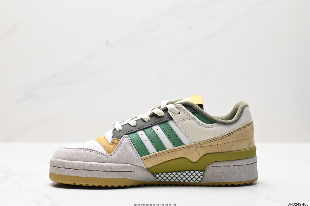 Adidas Forum LOW CL三叶草低邦经典魔术贴复古板鞋  ID6264