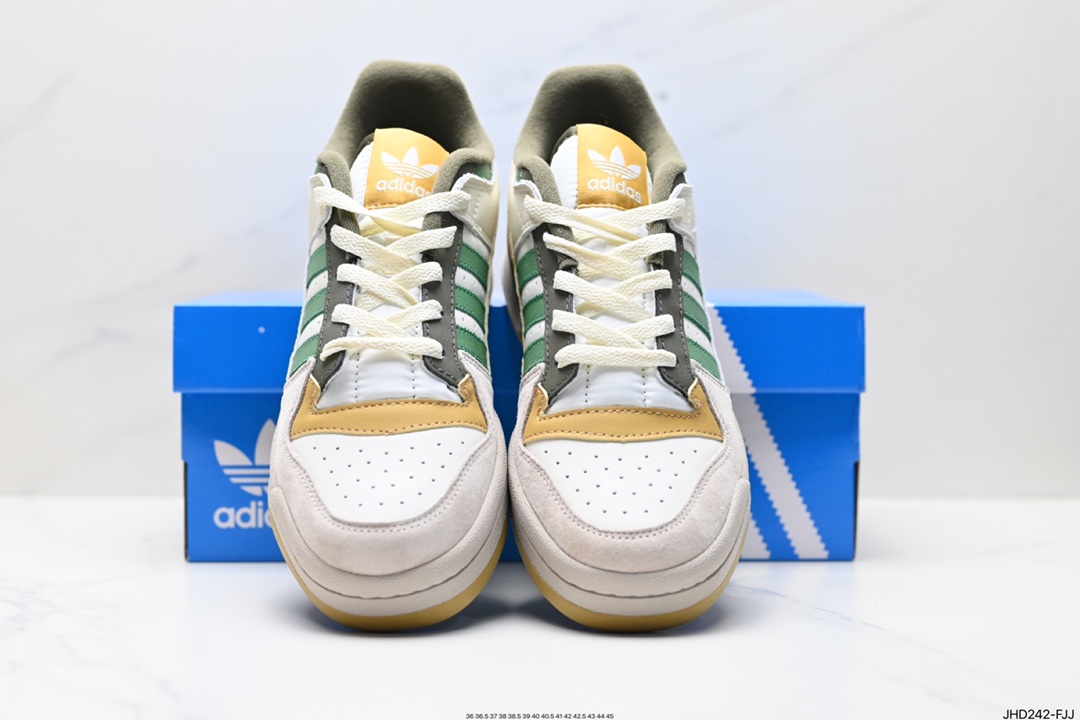 Adidas Forum LOW CL三叶草低邦经典魔术贴复古板鞋  ID6264