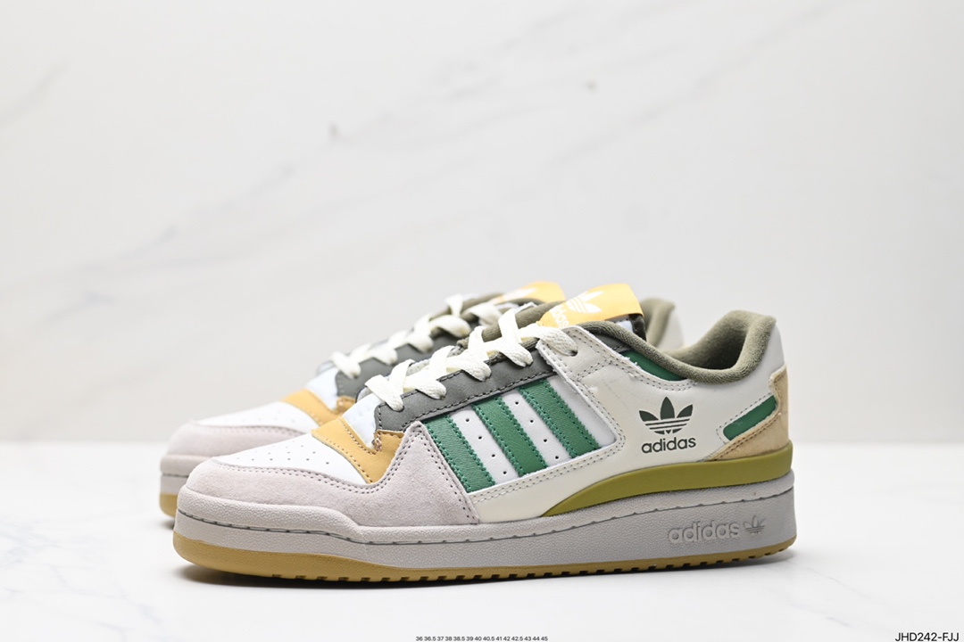 Adidas Forum LOW CL三叶草低邦经典魔术贴复古板鞋  ID6264