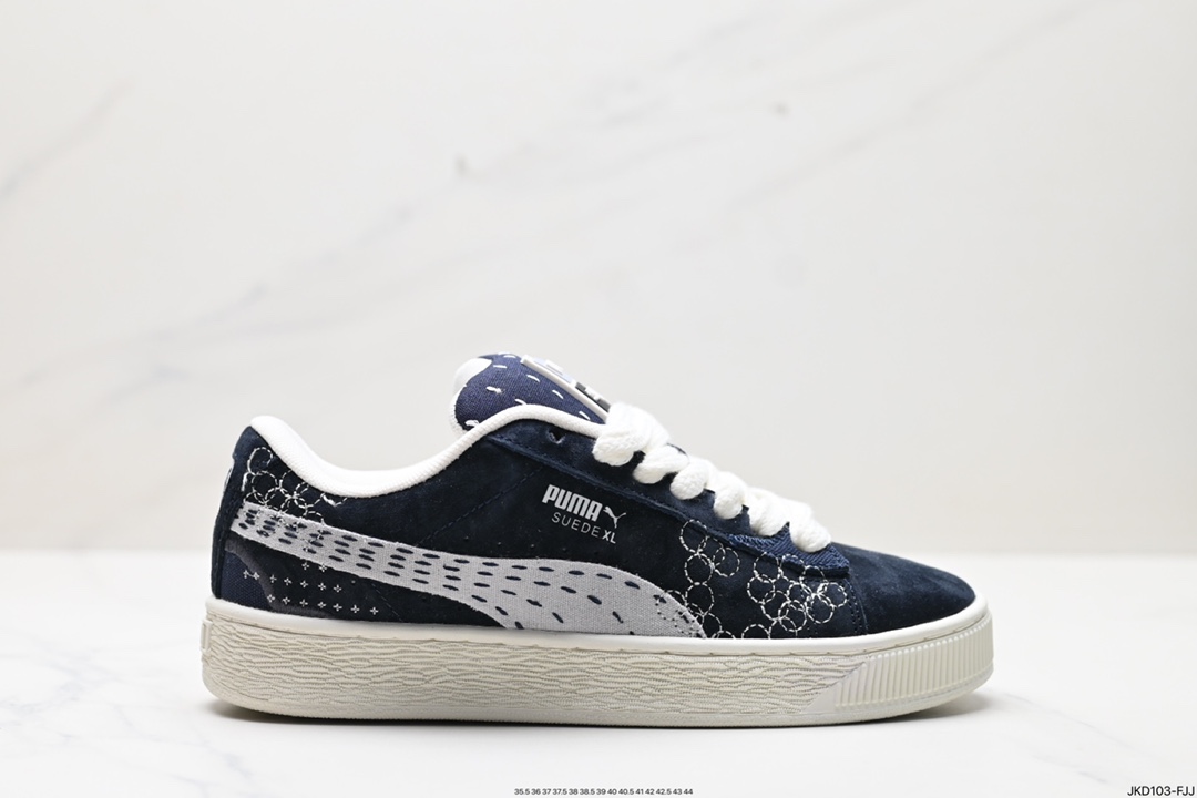 Puma Suede XL复古单品 彪马 防滑耐磨低帮德训板鞋  395777-02