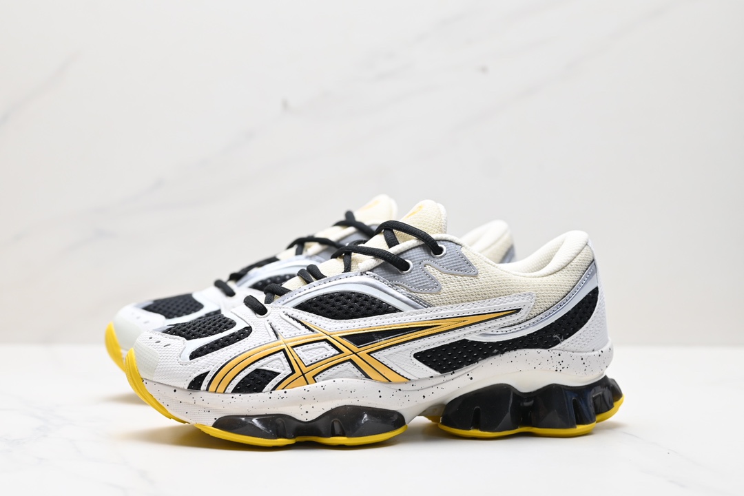 190 日本业专鞋跑品牌·士瑟亚/ASICS Gel-Quantum Kinetic”Carbon Pure Gold“跑鞋 1201A869-021