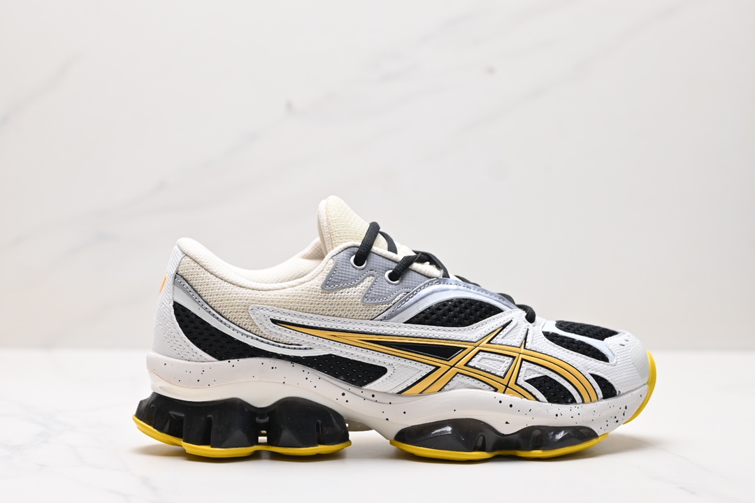 190 日本业专鞋跑品牌·士瑟亚/ASICS Gel-Quantum Kinetic”Carbon Pure Gold“跑鞋 1201A869-021