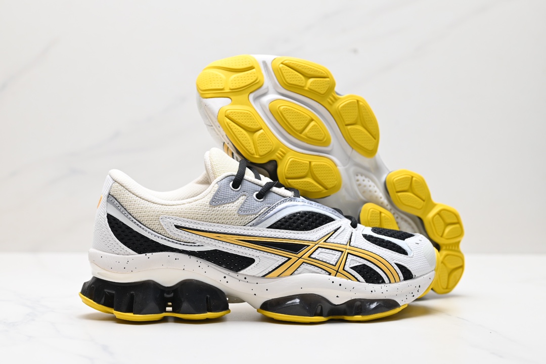 190 日本业专鞋跑品牌·士瑟亚/ASICS Gel-Quantum Kinetic”Carbon Pure Gold“跑鞋 1201A869-021