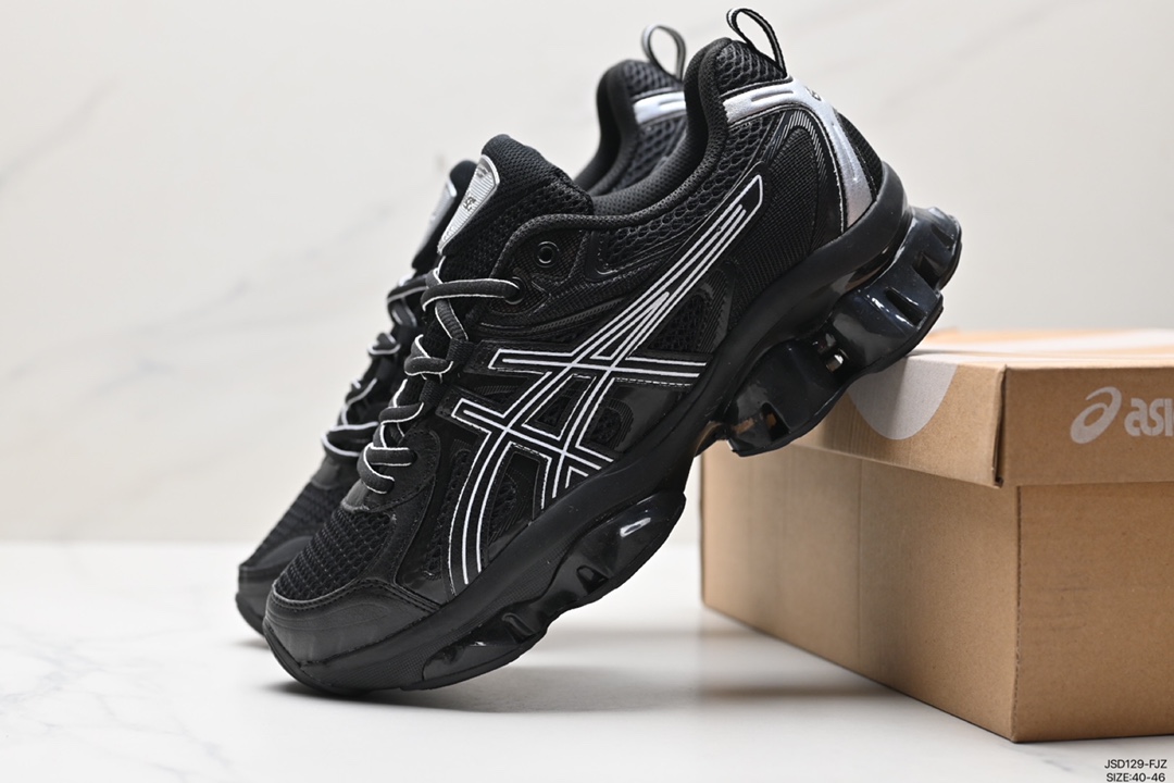 200 Asics Gel-Quantum Kinetic 亚瑟士 复古休闲运动鞋厚底增高老爹鞋  1203A270-202