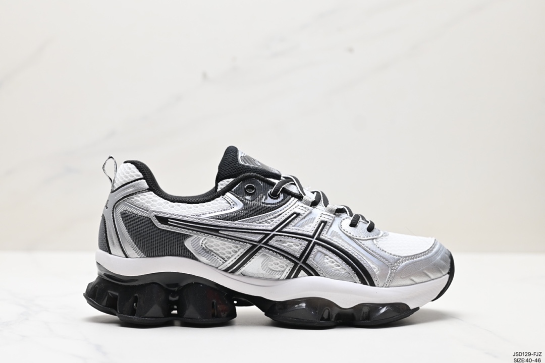 200 Asics Gel-Quantum Kinetic 亚瑟士 复古休闲运动鞋厚底增高老爹鞋  1203A270-202