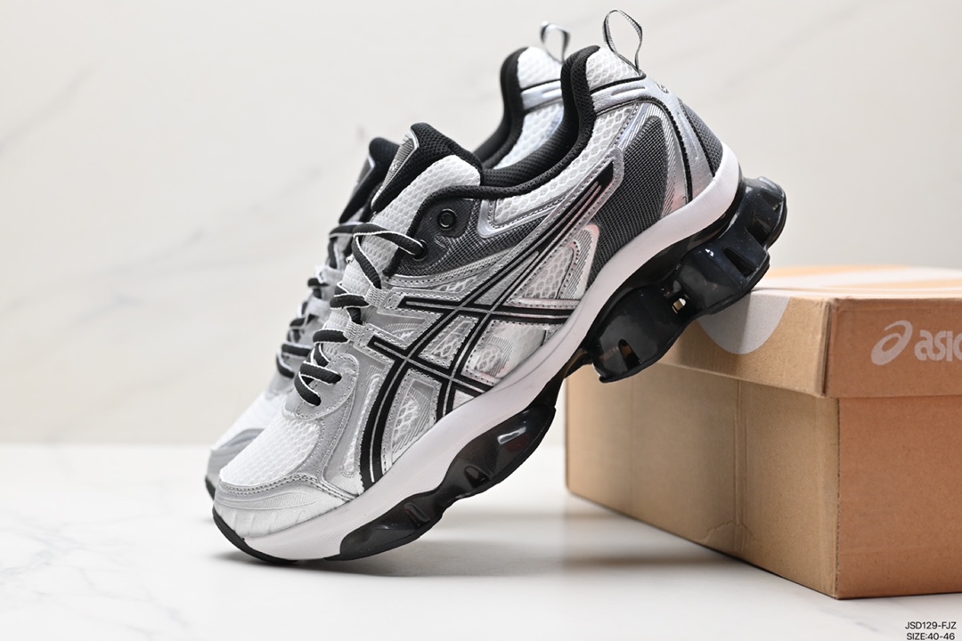 200 Asics Gel-Quantum Kinetic 亚瑟士 复古休闲运动鞋厚底增高老爹鞋  1203A270-202