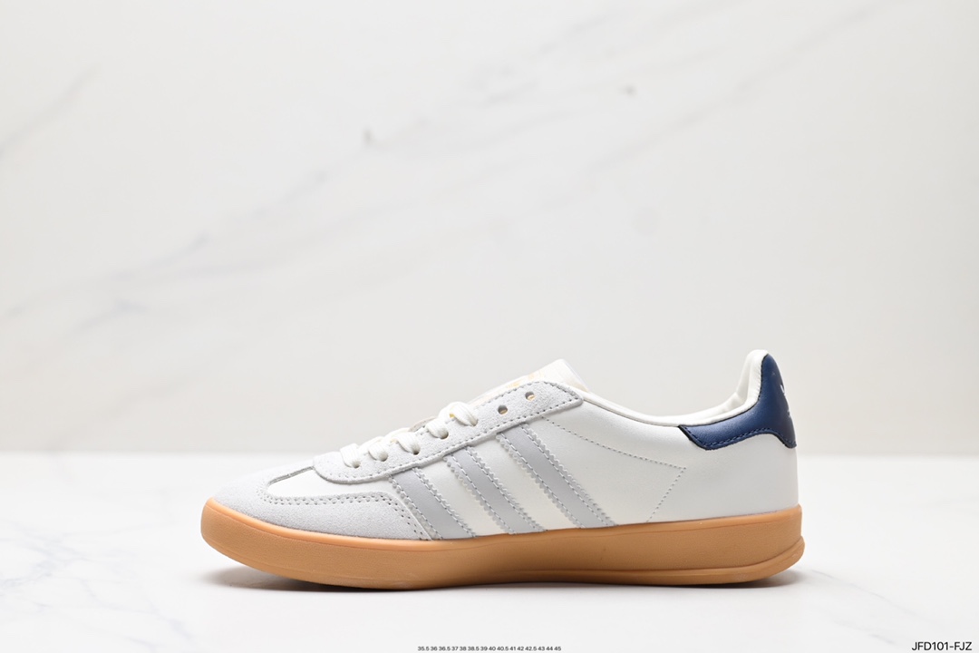 adidas Originals Gazelle INdoor 三叶草休闲防滑耐磨低帮板鞋  IH8547