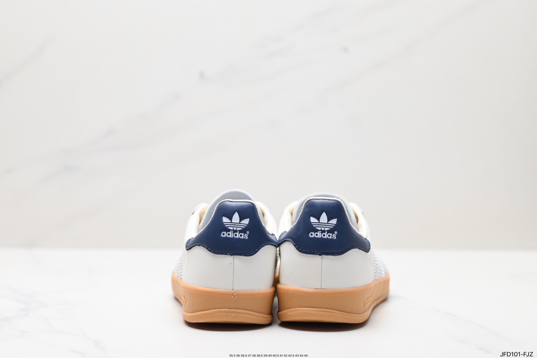 adidas Originals Gazelle INdoor 三叶草休闲防滑耐磨低帮板鞋  IH8547