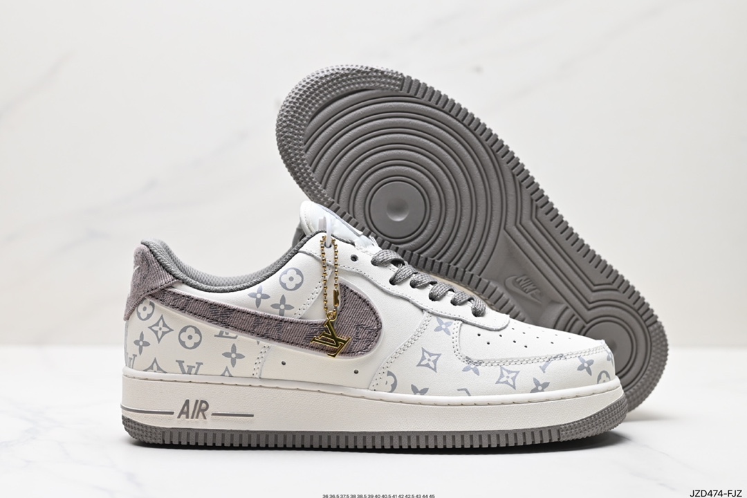 140 NIke Air Force 1 ‘07 Low “LV联名暗夜精灵牛仔”空军一号  LU0251-132