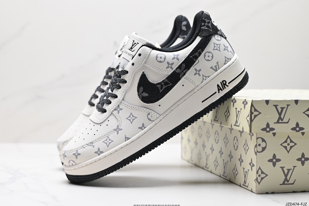 140 NIke Air Force 1 ‘07 Low “LV联名暗夜精灵牛仔”空军一号  LU0251-132