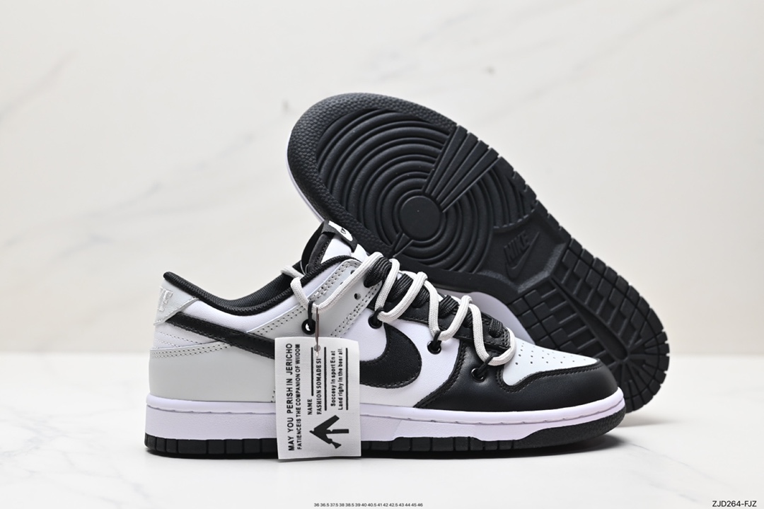 240 Nike SB Dunk Low 解构抽绳鞋带  CW1590-100