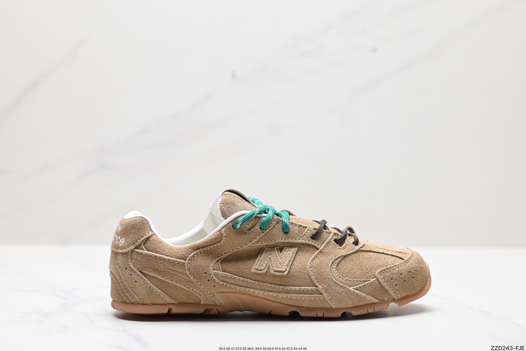 250 缪缪MiuMiu x NB新百伦New Balance 530 SL系列低帮慢跑鞋“联名翻毛卡其鞋带”5E165E_Z5O_F0401_F_D005