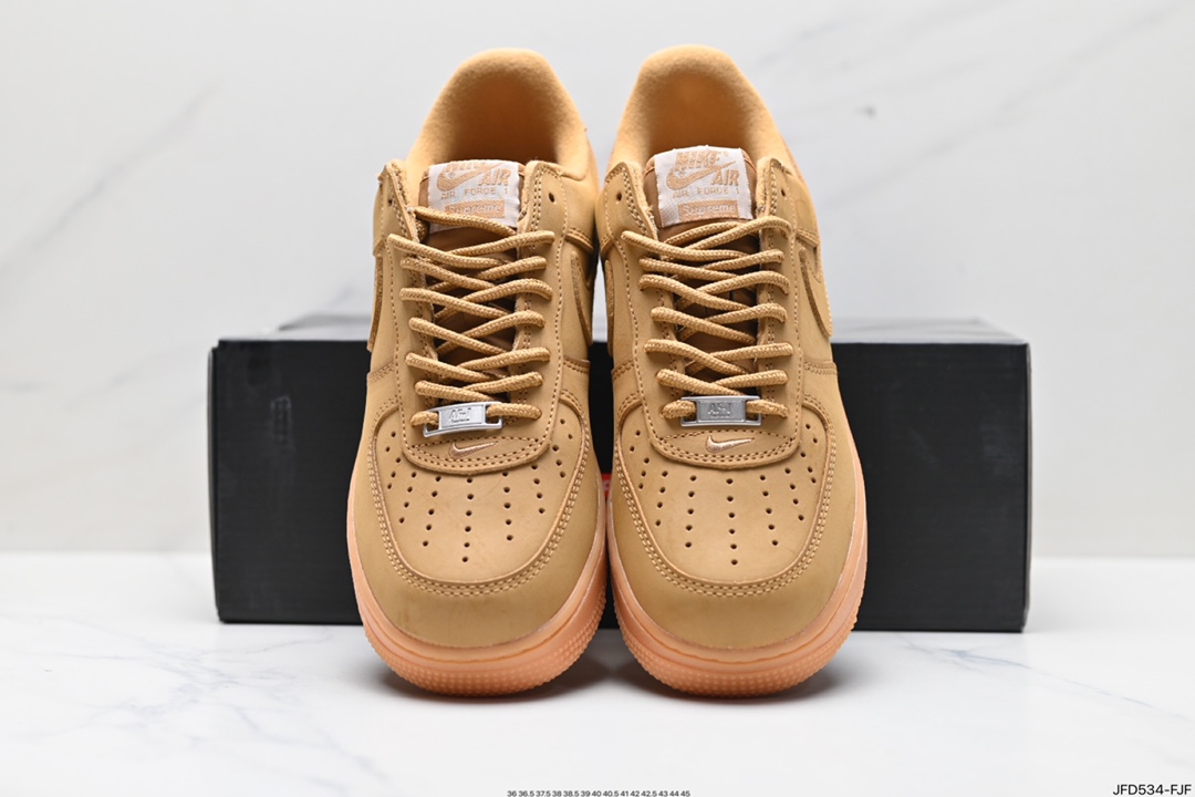 Supreme x Nike Air Force 1 Low Flax小麦 DN1555-200
