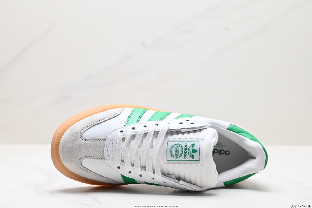 阿迪达斯三叶草Adidas Originals SambaX XLG桑巴舞板鞋 IE1377