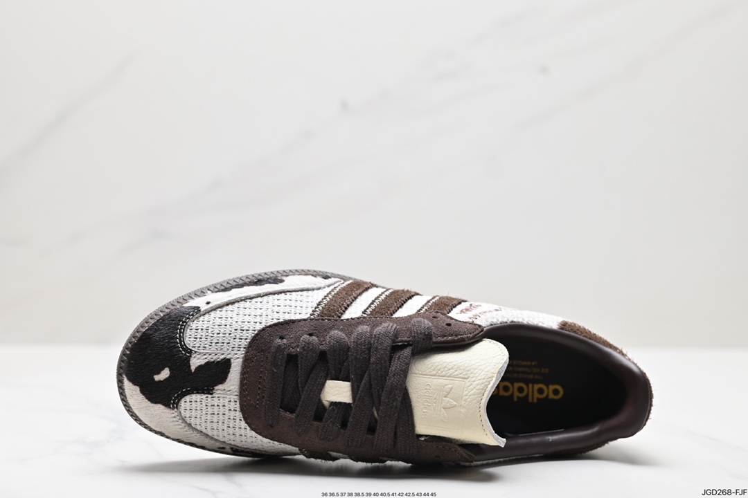 180 阿迪达斯三叶草Adidas Originals Samba Vegan OG”SPD“桑巴舞板鞋 lD6024