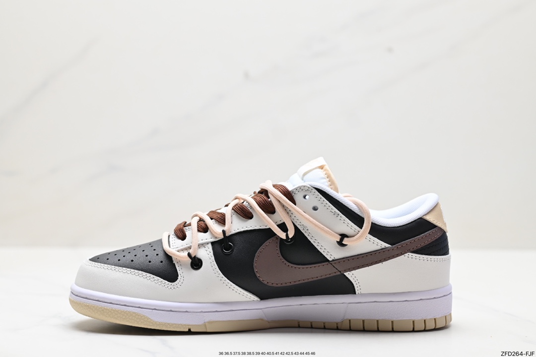 280 耐克Nike SB Dunk Low”Milk White/Pink/Smile“扣篮板鞋  DV0831-003