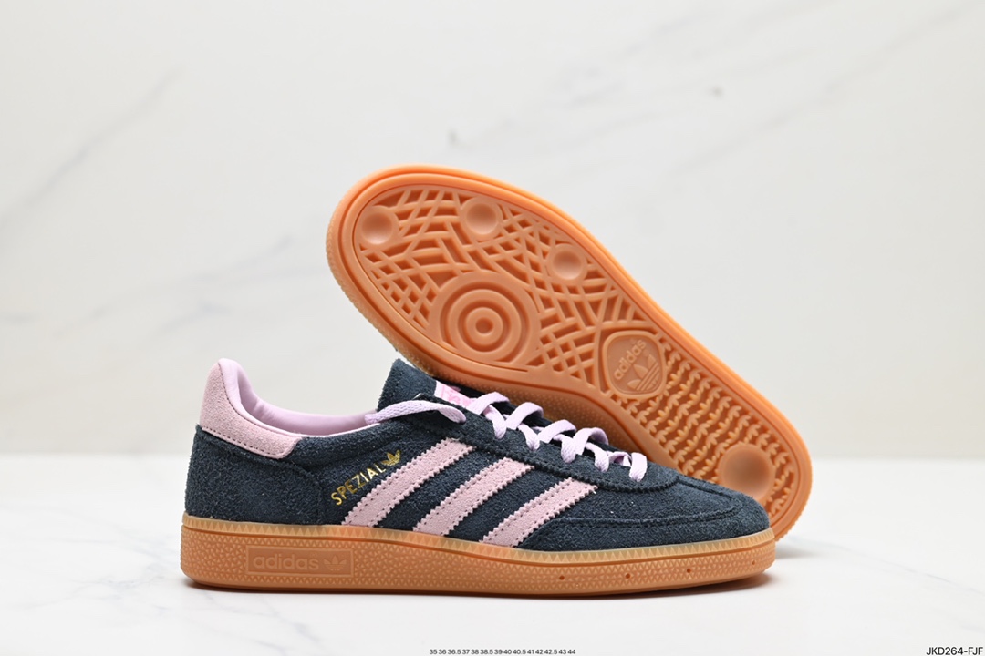 160 阿迪达斯Adidas Originals Handball SPZL 手球运动员系列百搭休闲运动板鞋 IE5897