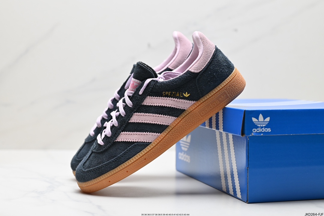 160 阿迪达斯Adidas Originals Handball SPZL 手球运动员系列百搭休闲运动板鞋 IE5897