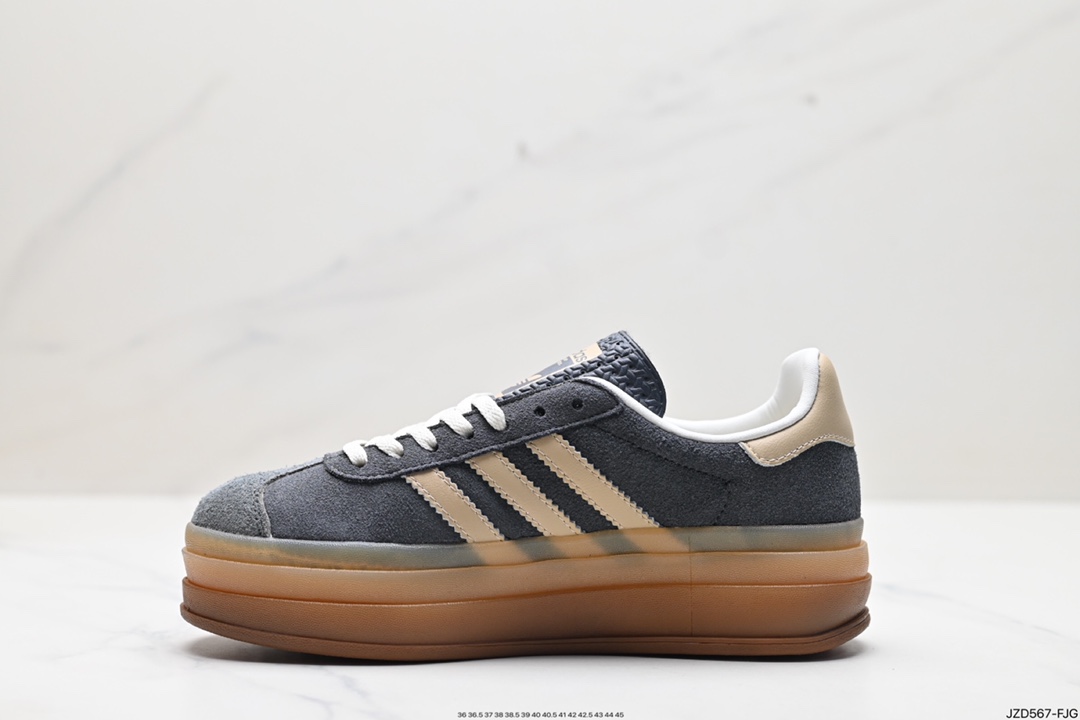 140 阿迪达斯Adidas Gazelle Bold w 低帮复古百搭休闲运动板鞋 IE0428