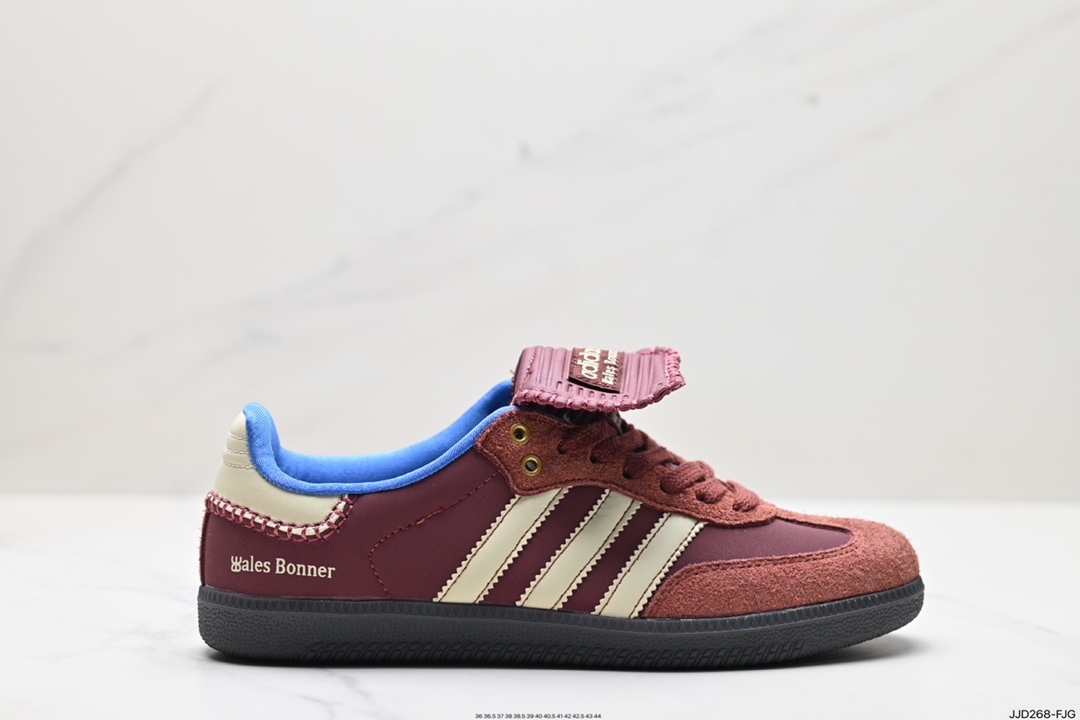 130 阿迪达斯三叶草Adidas Originals Samba Vegan OG”SPD“桑巴舞板鞋 IE0586