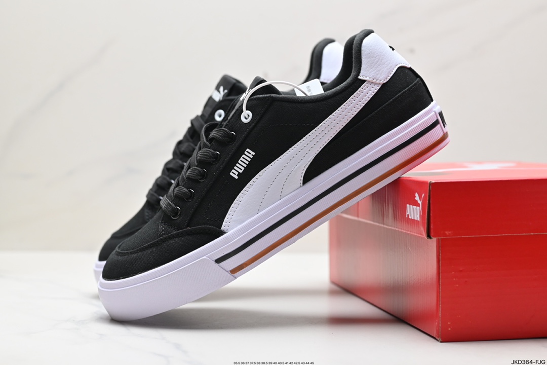 160 Puma年度王炸单品 PUMA彪马COURT CLASSIC VULC FS复古休闲 板鞋 397262-01-02-03