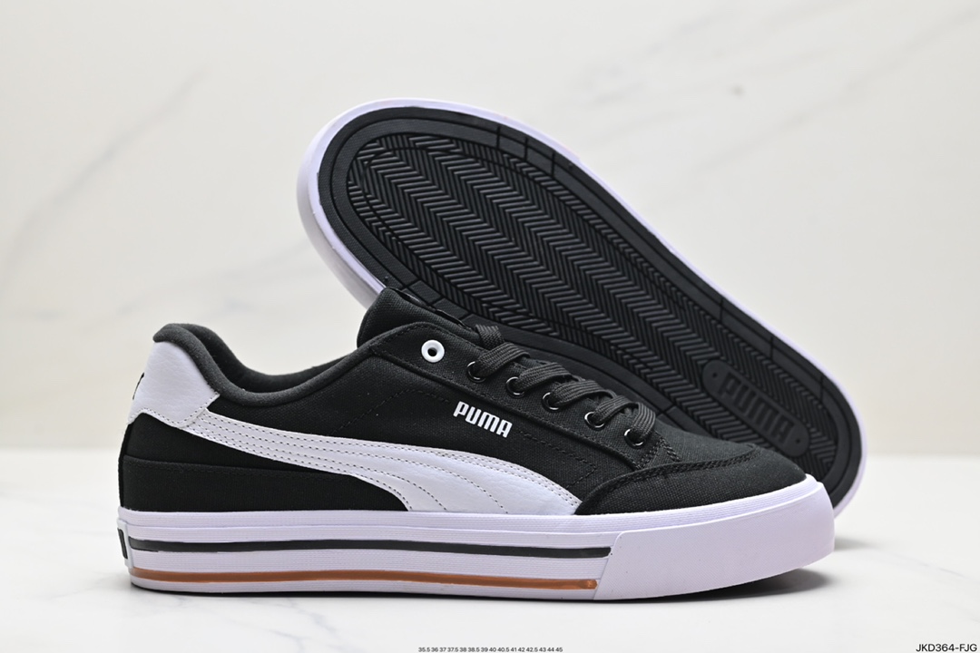 160 Puma年度王炸单品 PUMA彪马COURT CLASSIC VULC FS复古休闲 板鞋 397262-01-02-03