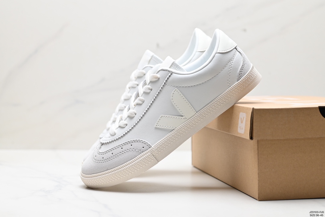 Veja Scarpe da Skate Sneaker Replica del designer di marchi
 Bianco Collezione Primavera 1955