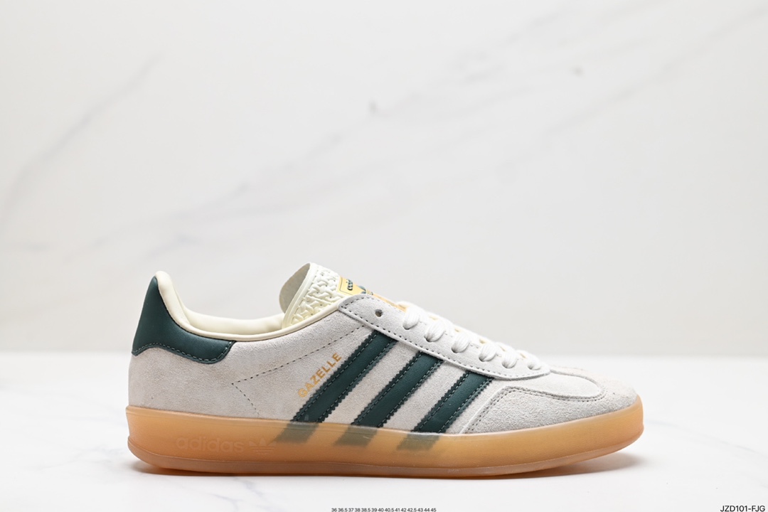 140 阿迪达斯Adidas originals Gazelle Indoor 这款阿迪达斯运动鞋 IH7502