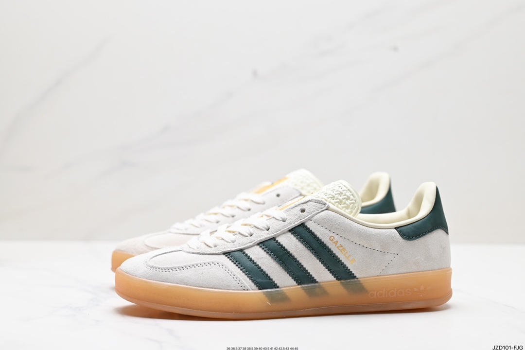 140 阿迪达斯Adidas originals Gazelle Indoor 这款阿迪达斯运动鞋 IH7502