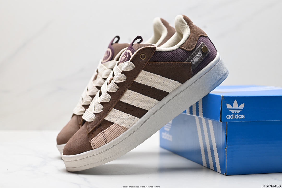 170 Adidas Originals Campus 00s 学院系列 面包风经典复古低帮百搭休闲运动板鞋 IF4339