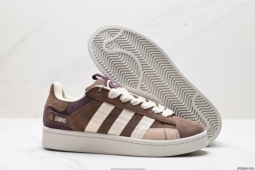 170 Adidas Originals Campus 00s 学院系列 面包风经典复古低帮百搭休闲运动板鞋 IF4339