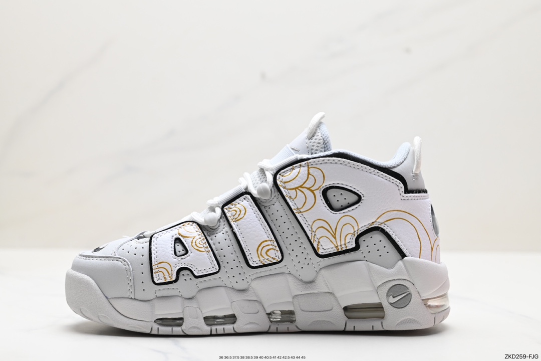 270 纯原版本 Nike Air More Uptempo OG耐克皮蓬全掌气垫篮球鞋  FB3021-001