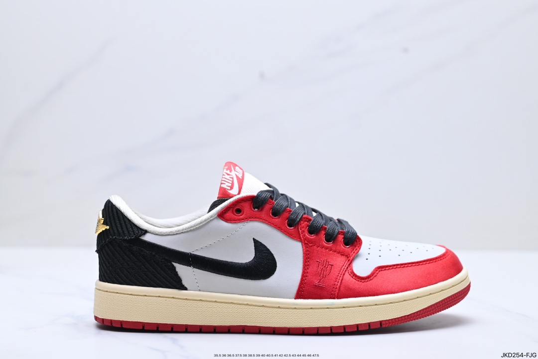 160 乔 Trophy Room 再次携手Jordan Brand共同打造全新Air Jordan 1 Low 0G联名款 FN0432-100