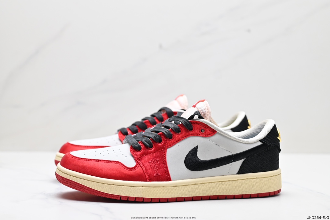 160 乔 Trophy Room 再次携手Jordan Brand共同打造全新Air Jordan 1 Low 0G联名款 FN0432-100