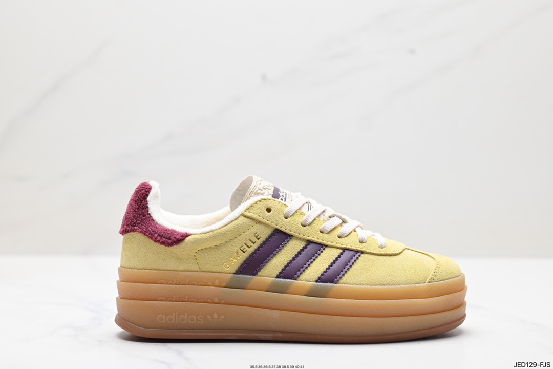 150 阿迪达斯Adidas Gazelle Bold w 低帮复古百搭休闲运动板鞋 IF5937