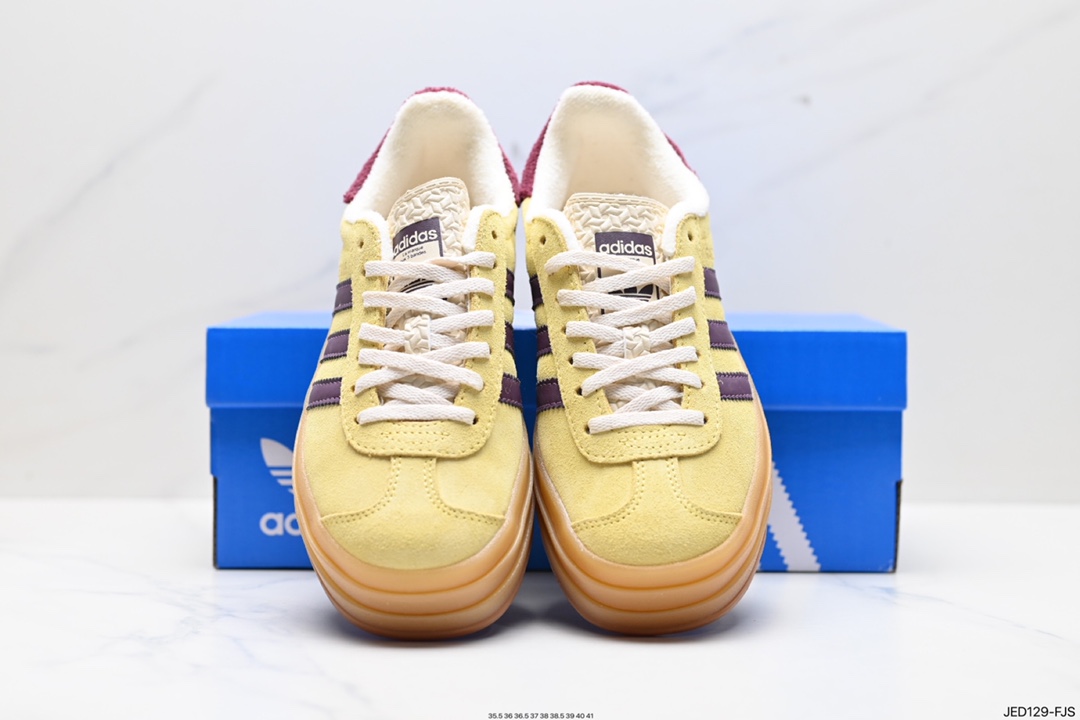 150 阿迪达斯Adidas Gazelle Bold w 低帮复古百搭休闲运动板鞋 IF5937