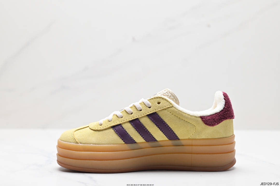 150 阿迪达斯Adidas Gazelle Bold w 低帮复古百搭休闲运动板鞋 IF5937