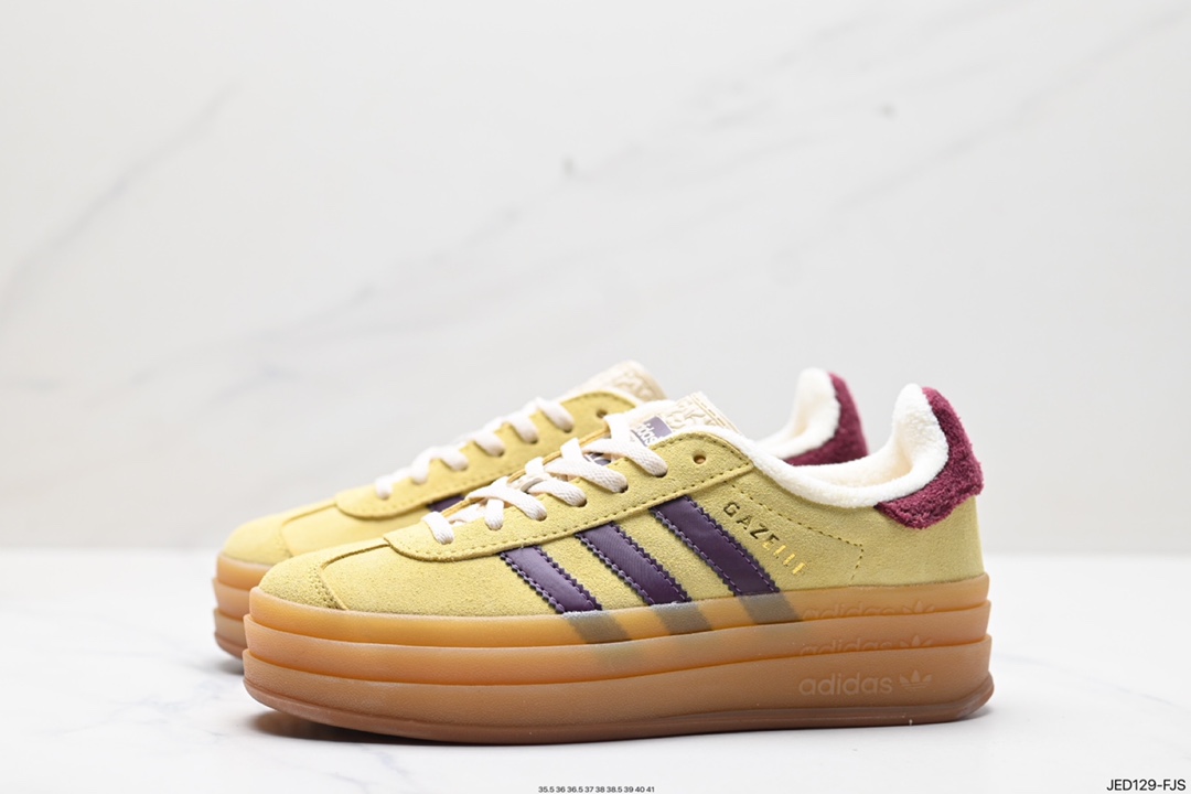 150 阿迪达斯Adidas Gazelle Bold w 低帮复古百搭休闲运动板鞋 IF5937