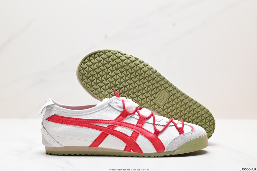 130 亚瑟士 Onitsuka Tiger Tokuten 布面 复古低帮休闲跑鞋 1183C126-100