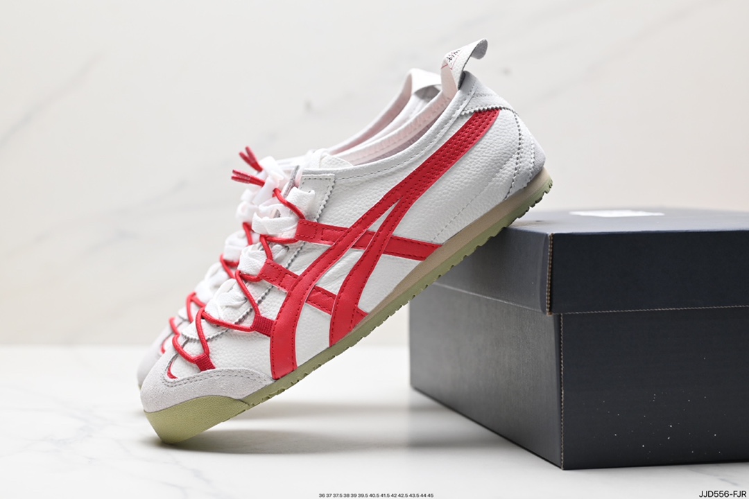 130 亚瑟士 Onitsuka Tiger Tokuten 布面 复古低帮休闲跑鞋 1183C126-100