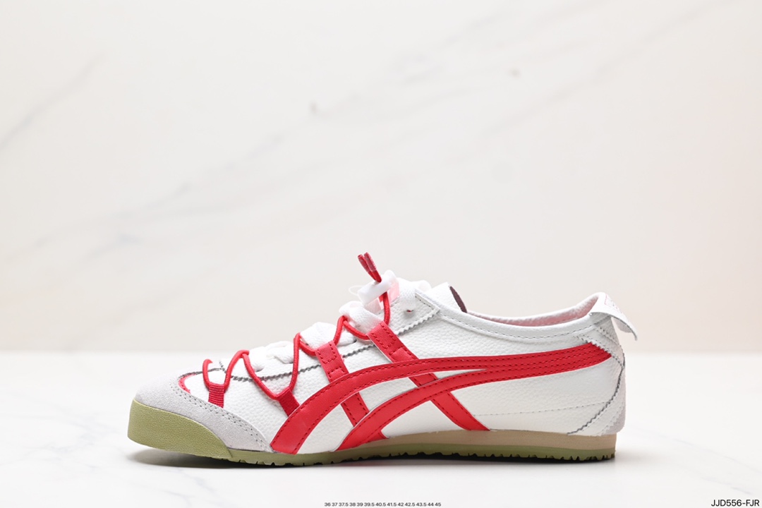 130 亚瑟士 Onitsuka Tiger Tokuten 布面 复古低帮休闲跑鞋 1183C126-100