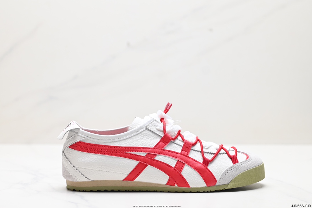 130 亚瑟士 Onitsuka Tiger Tokuten 布面 复古低帮休闲跑鞋 1183C126-100