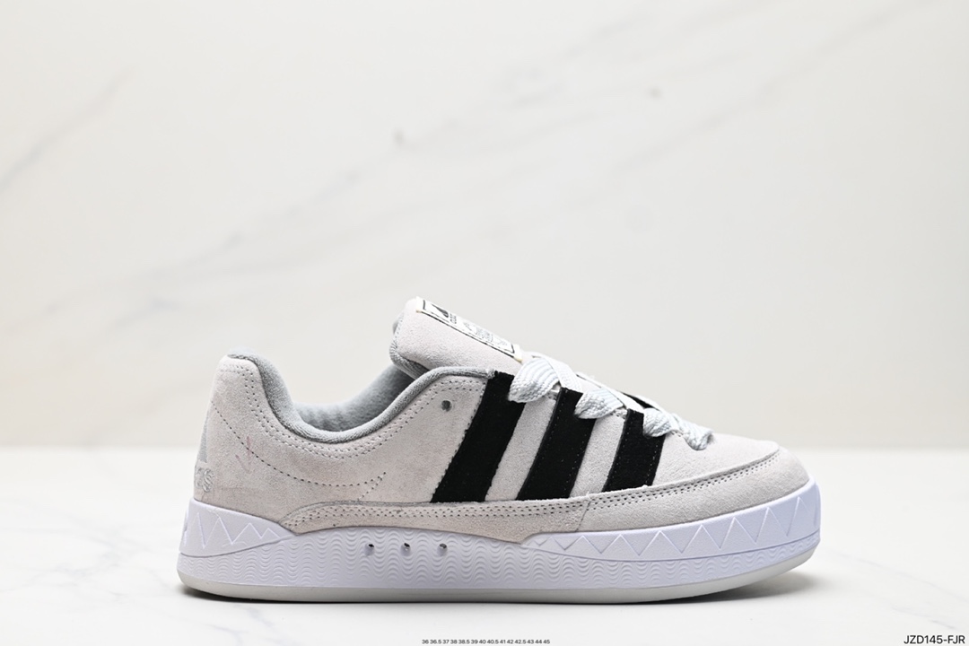 140 Adidas Adimatic Low 马蒂奇系列低帮复古鲨鱼面包鞋运动休闲滑板板鞋 lD8266