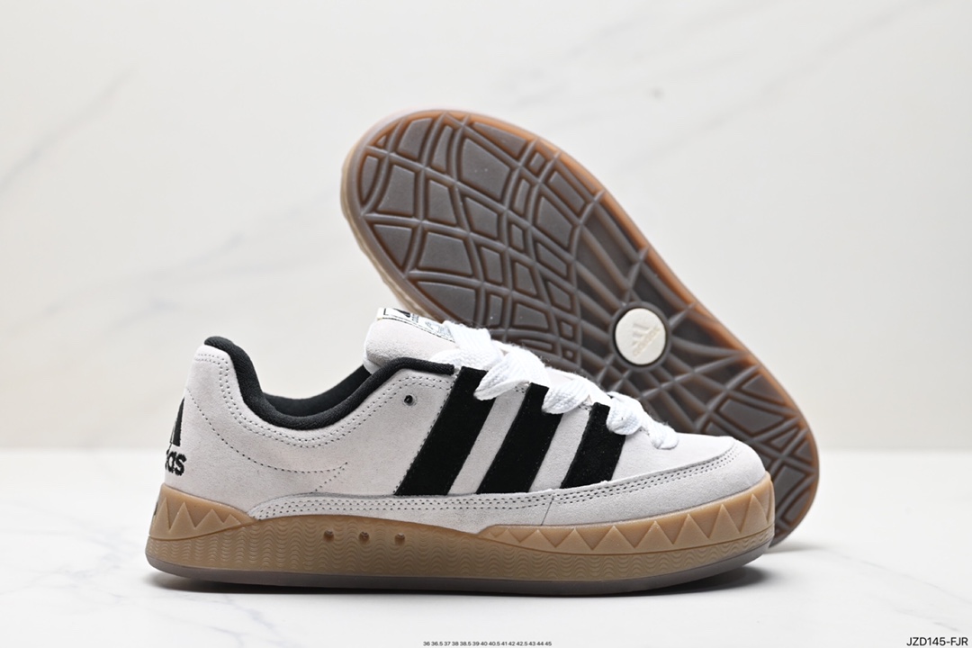 140 Adidas Adimatic Low 马蒂奇系列低帮复古鲨鱼面包鞋运动休闲滑板板鞋 lD8266