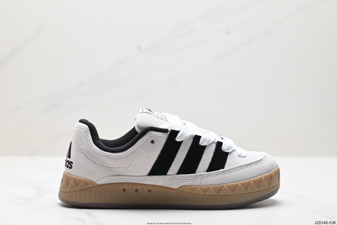 140 Adidas Adimatic Low 马蒂奇系列低帮复古鲨鱼面包鞋运动休闲滑板板鞋 lD8266