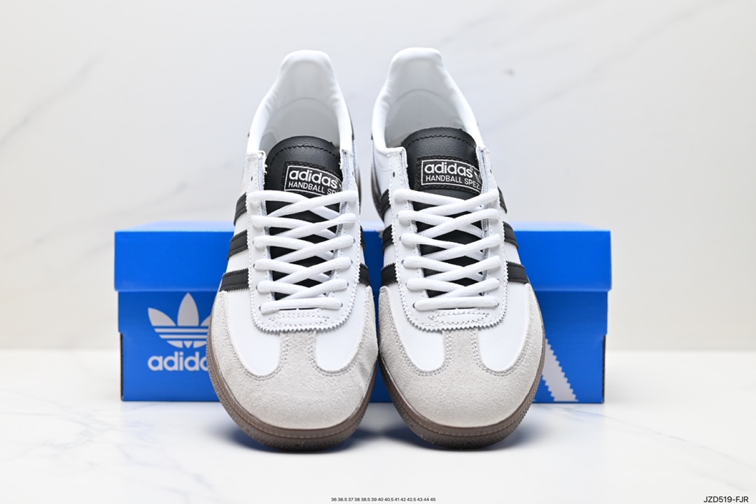 140 阿迪达斯Adidas Originals Gazelle Indoor 三叶草复古防滑耐磨低帮板鞋 HQ8717 lE3403