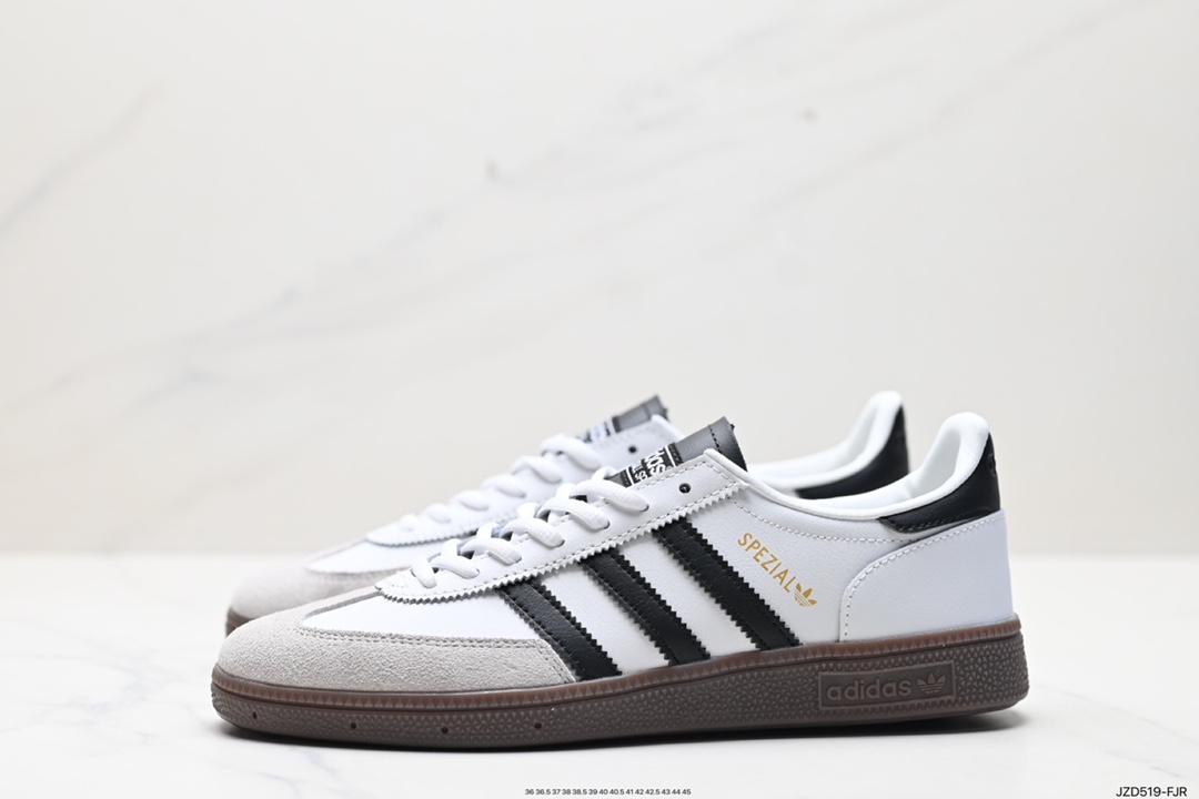 140 阿迪达斯Adidas Originals Gazelle Indoor 三叶草复古防滑耐磨低帮板鞋 HQ8717 lE3403