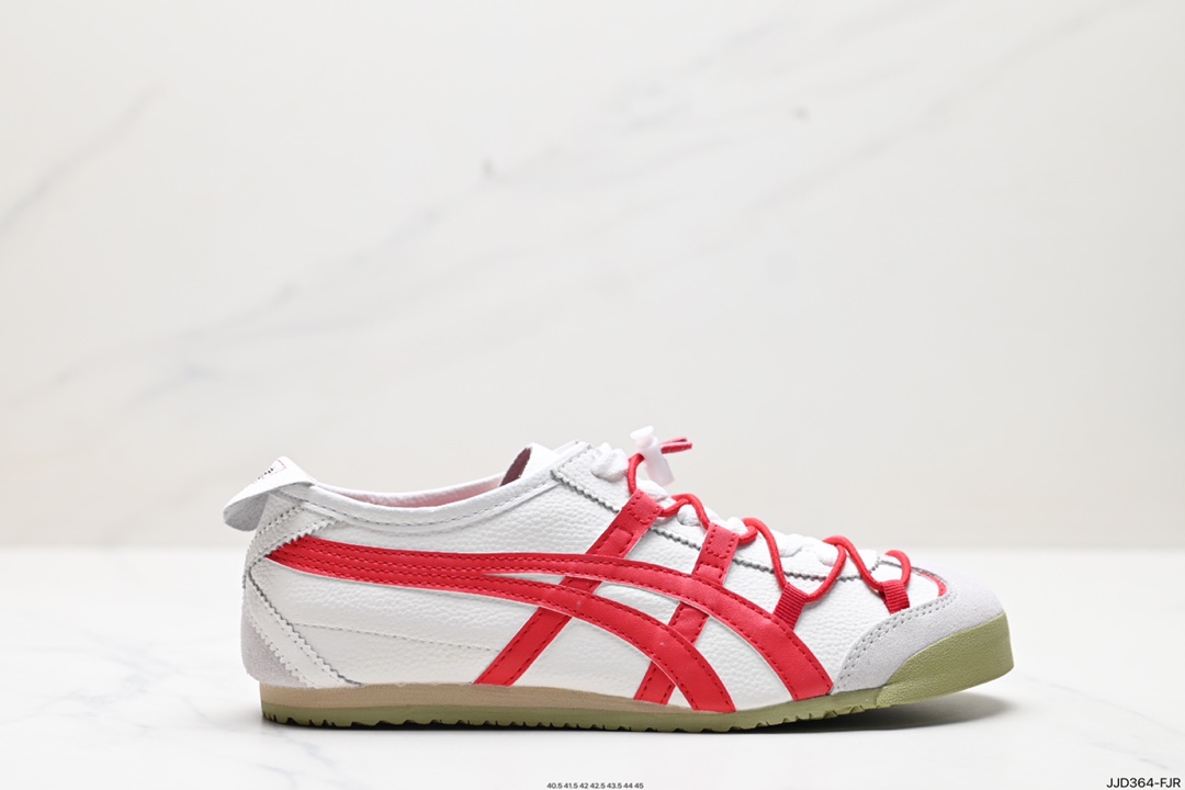 130 亚瑟士 Onitsuka Tiger Tokuten 布面 复古低帮休闲跑鞋 1183C126-100